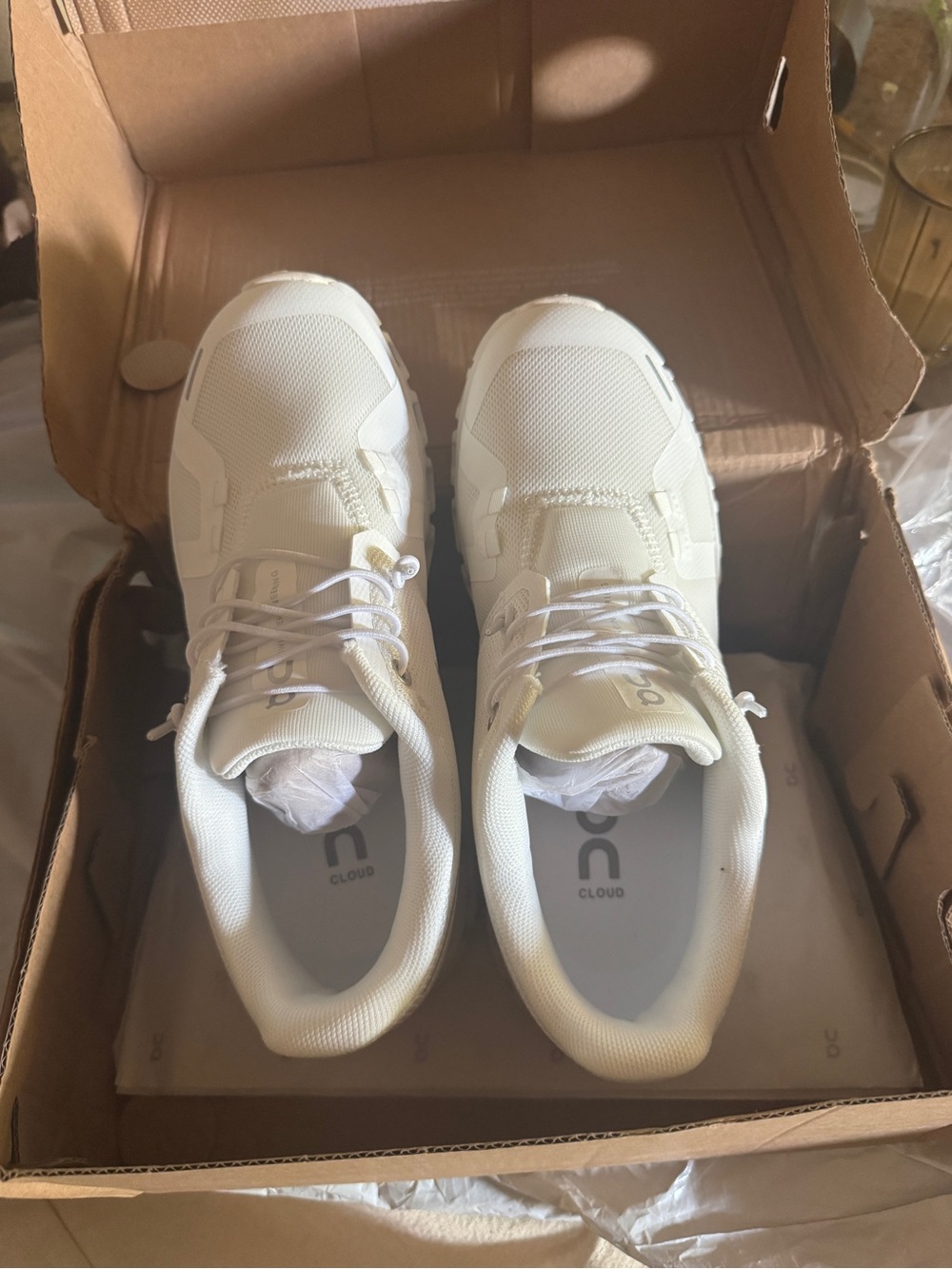 On Running Women’s Cloud Sneakers in White